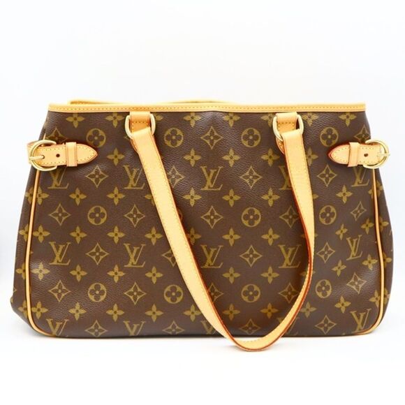 Louis Vuitton Leather Batignolles Horizontal Handbag - Picture 1 of 12